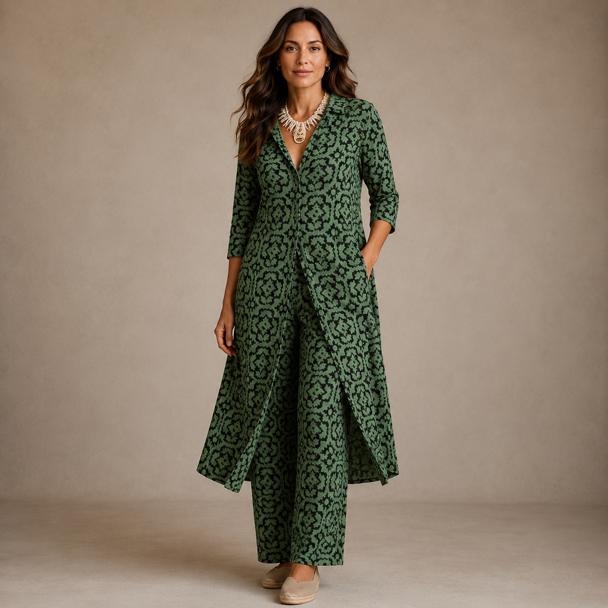 SARA | Patterned Two Piece Set