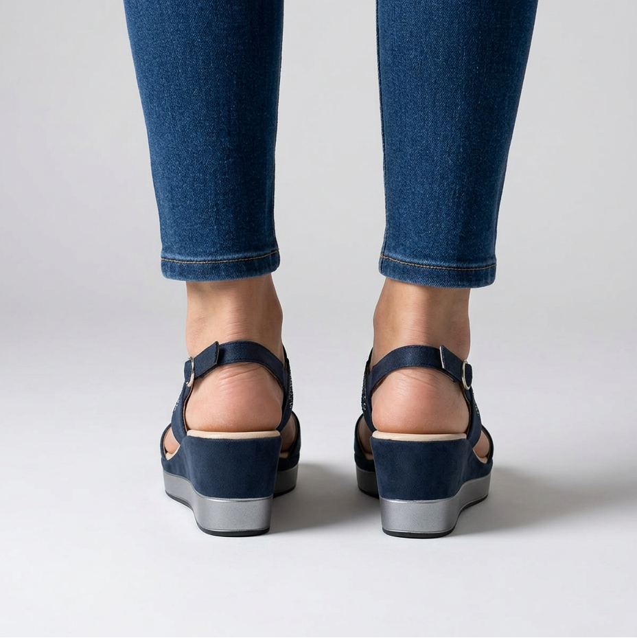 RACHELLE | Comfortable women's wedge sandal