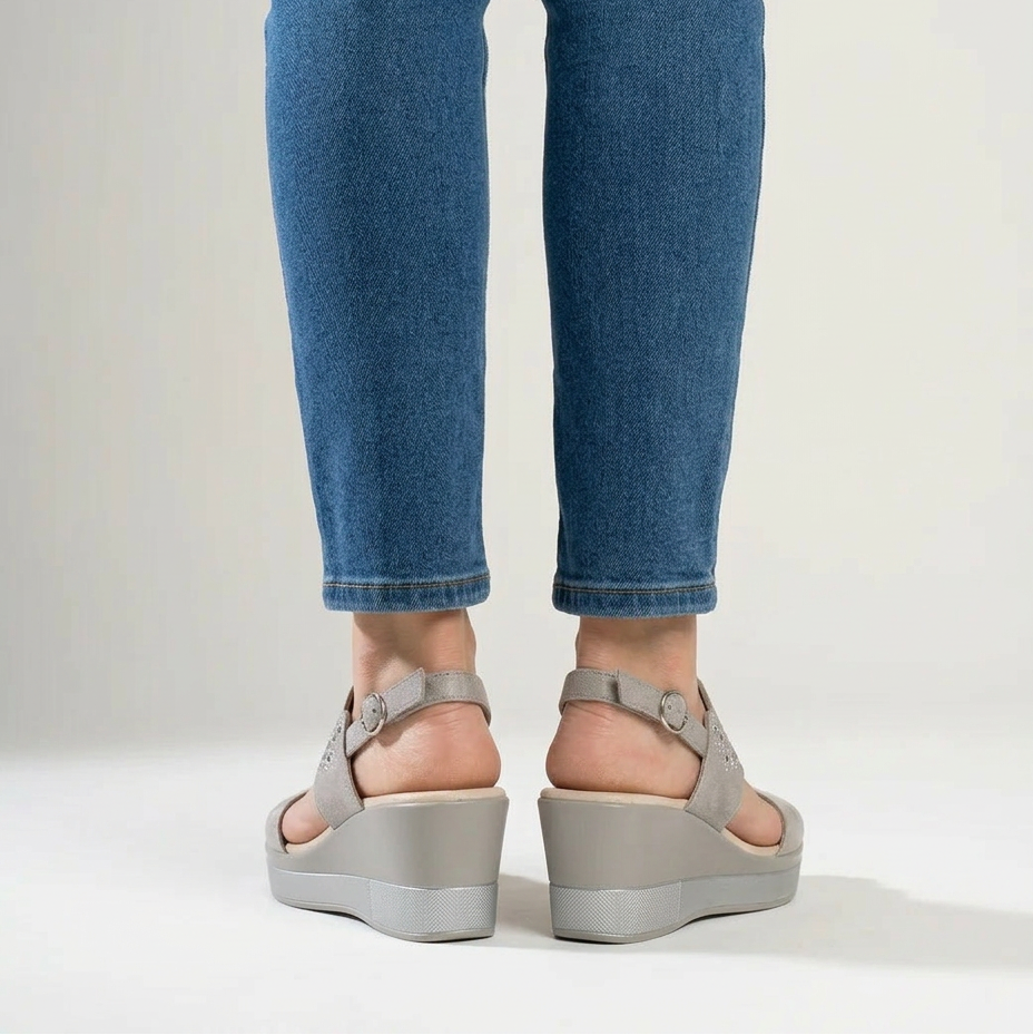 RACHELLE | Comfortable women's wedge sandal