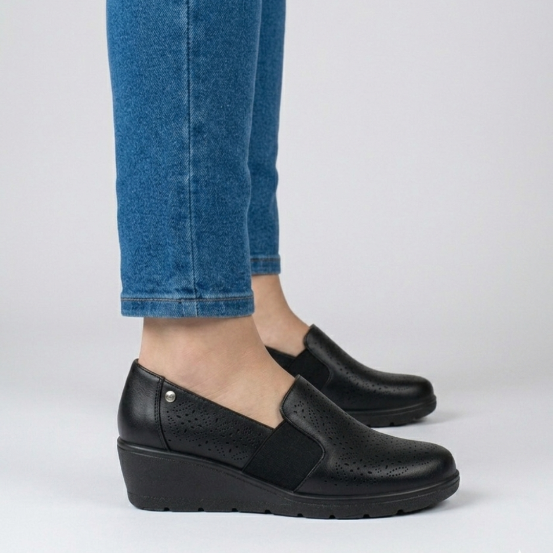 ALEXANDRA | Comfortable Women's Wedge Loafers