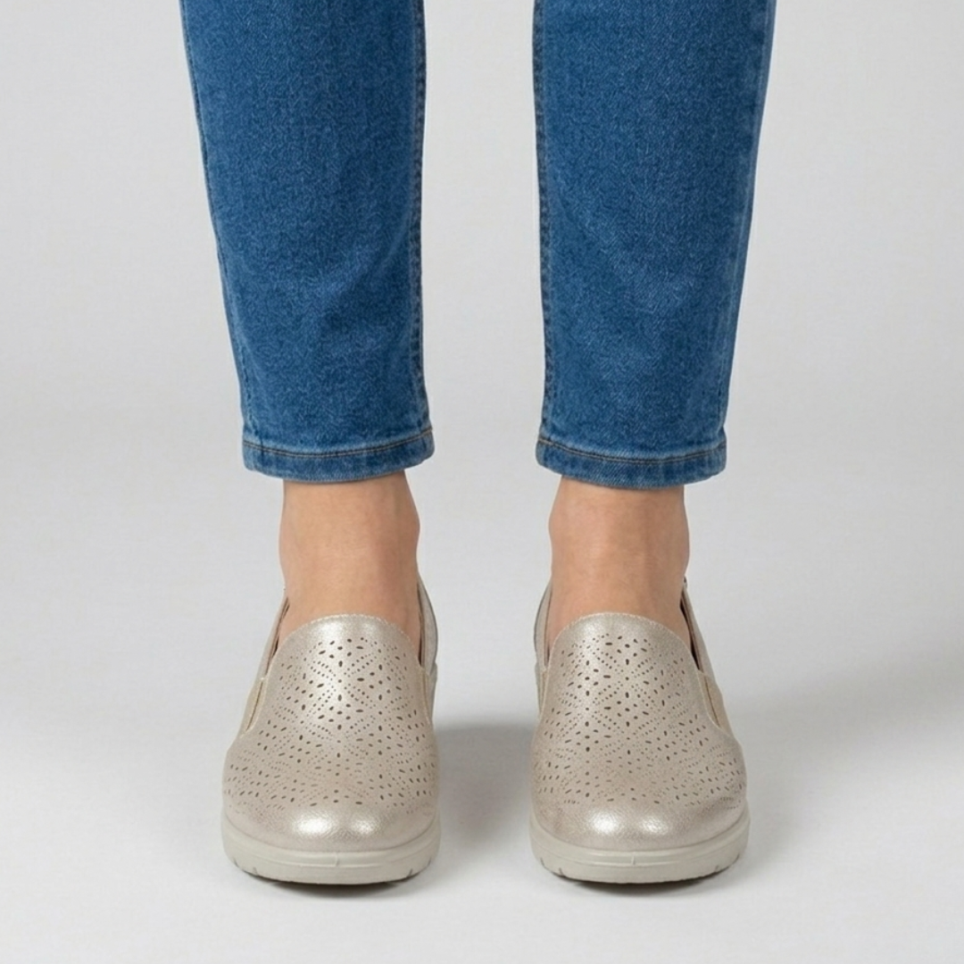 ALEXANDRA | Comfortable Women's Wedge Loafers