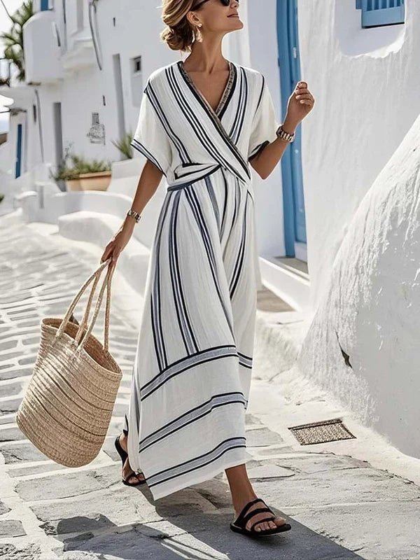 Serenity | Chic Coastal Maxi with Flattering Fit and Breathable Ease