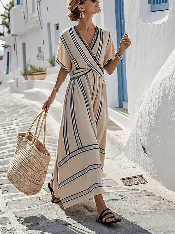 Serenity | Chic Coastal Maxi with Flattering Fit and Breathable Ease