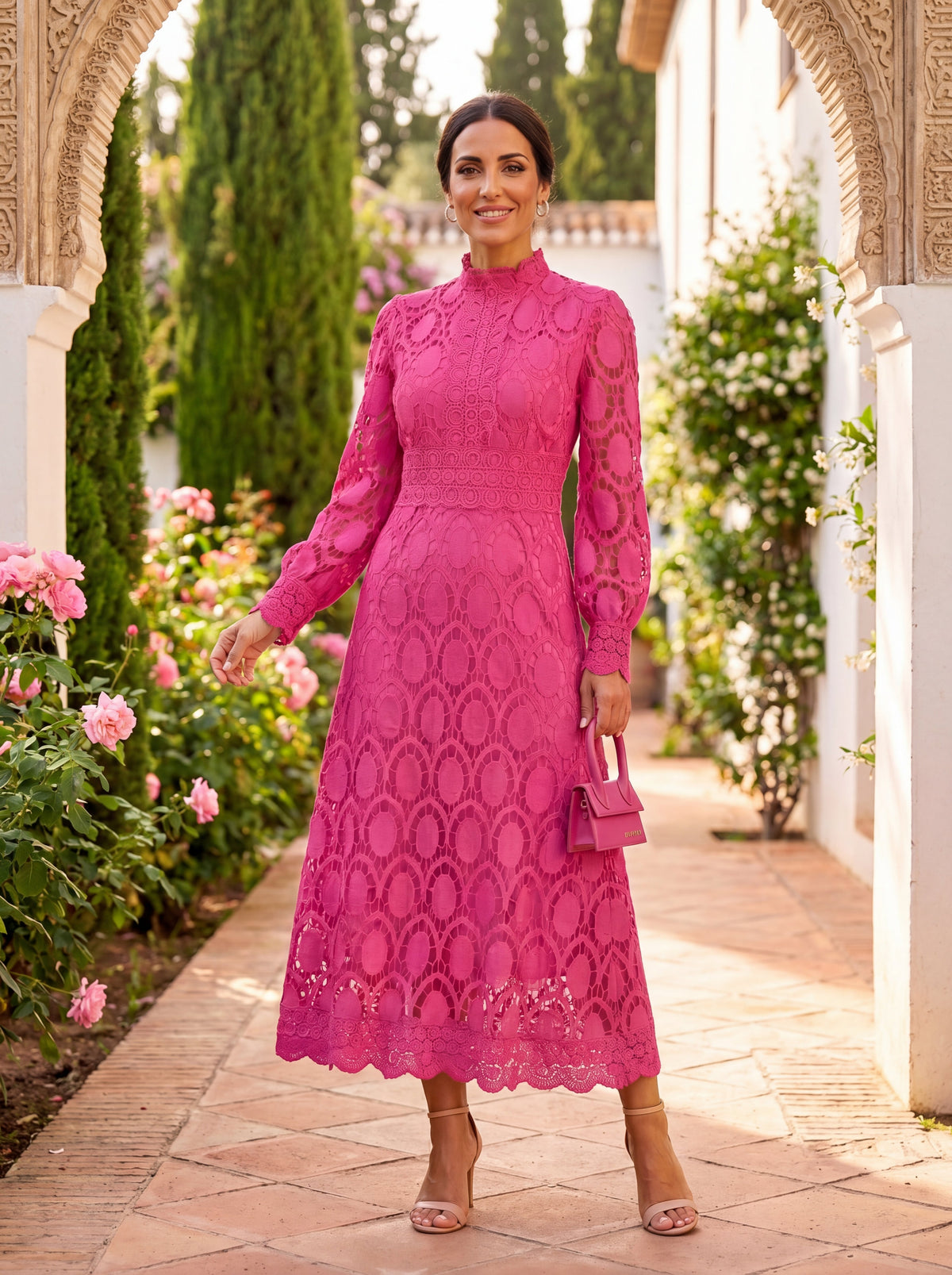 CLAIRE | Maxi Dress with Long Sleeves