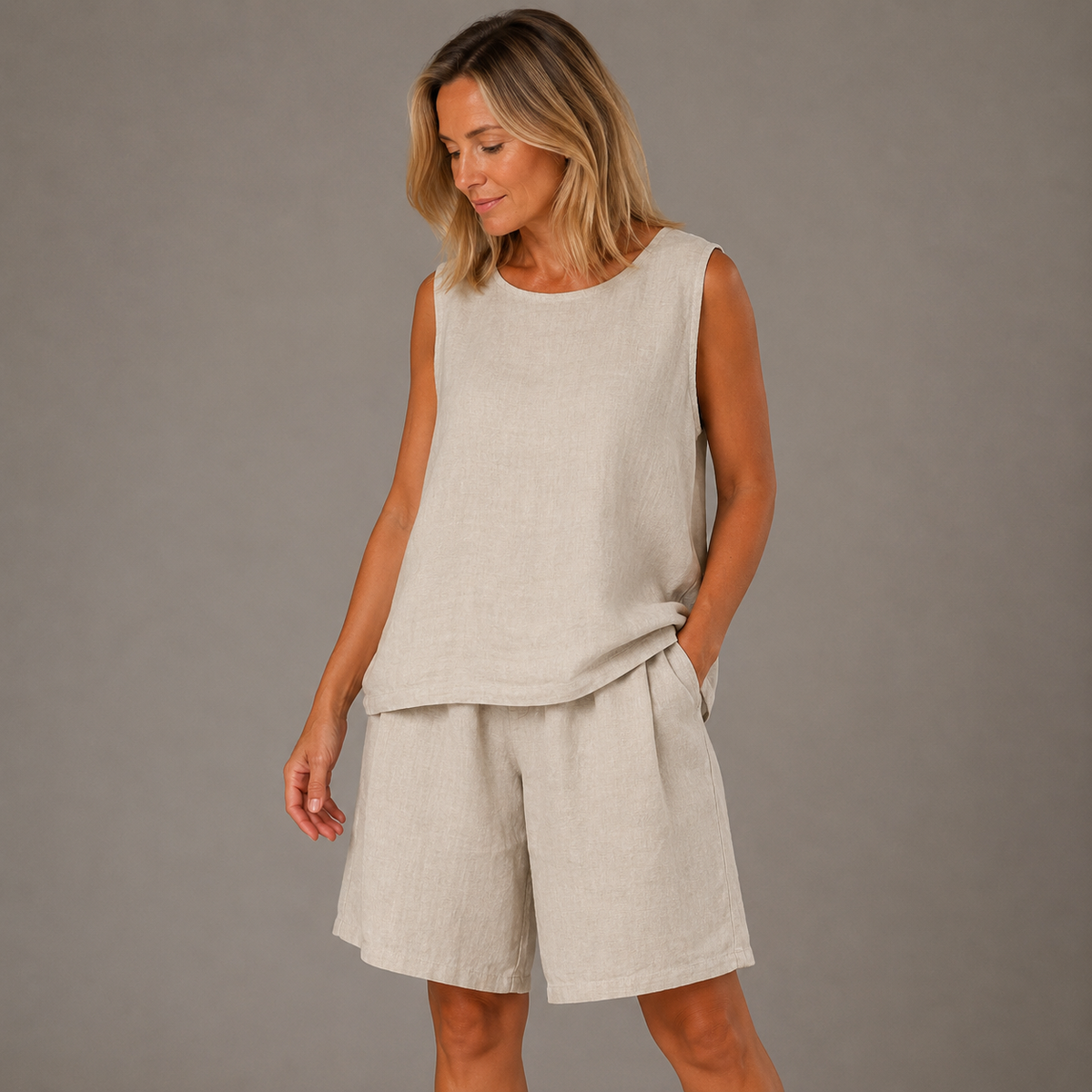 MARCELLA | Casual Top and Shorts Summer Set
