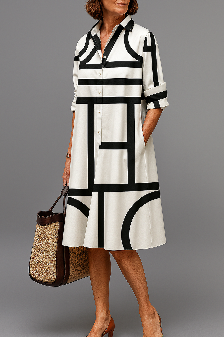 ELLIE | ELEGANT MIDI DRESS