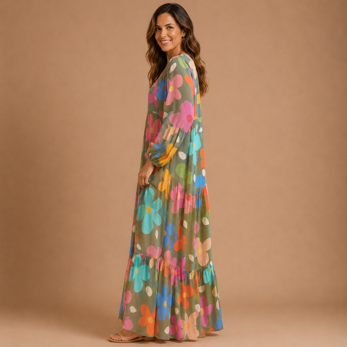 CORINNE | Floral Maxi Dress