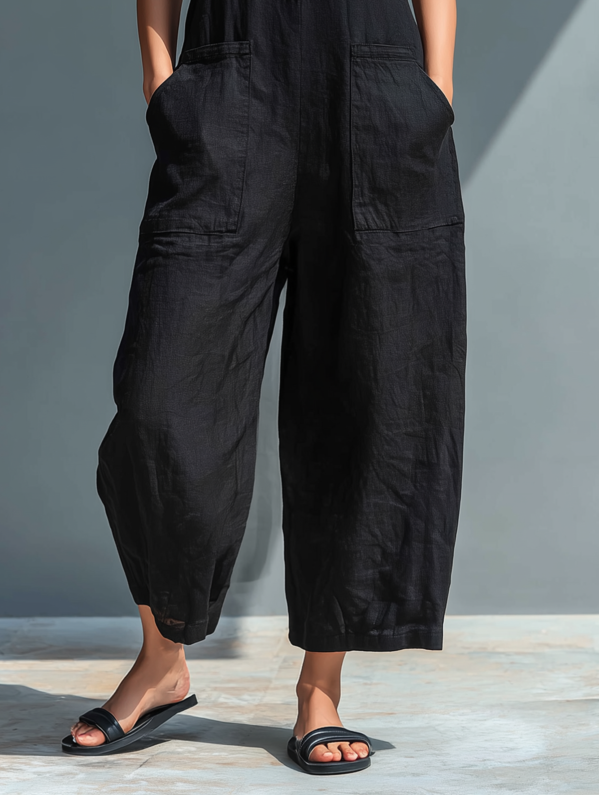 NANCY | Sleeveless Overalls