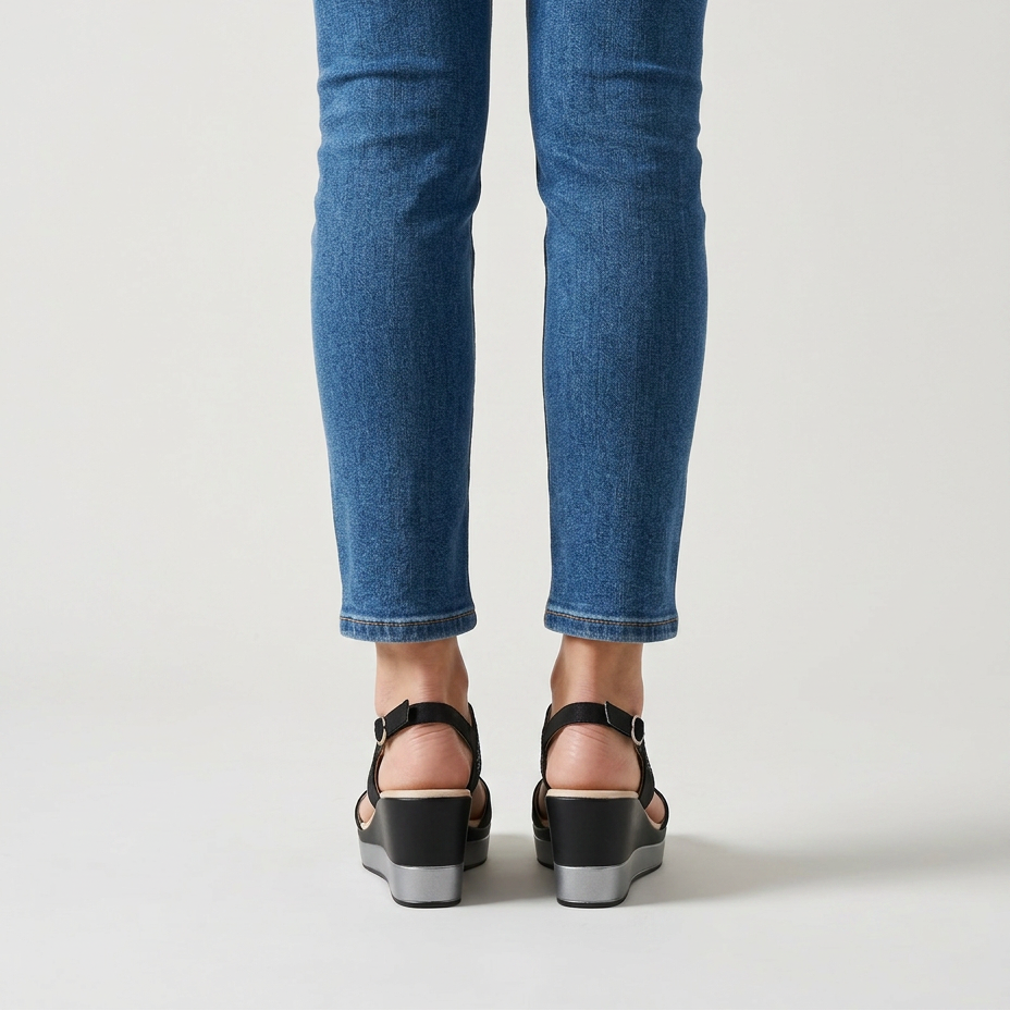 RACHELLE | Comfortable women's wedge sandal