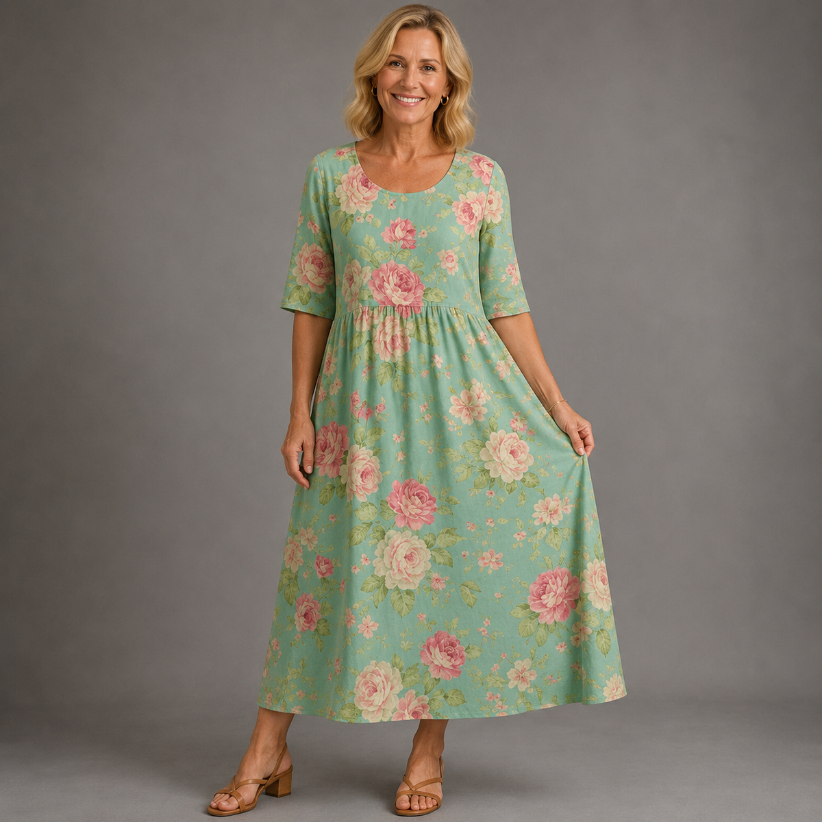 ELIZA | Relaxed Midi Dress