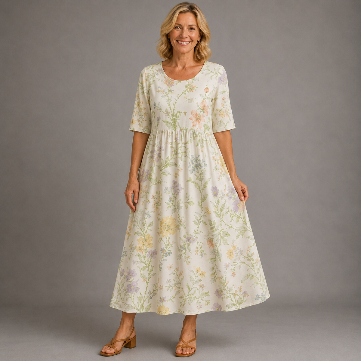 ELIZA | Relaxed Midi Dress