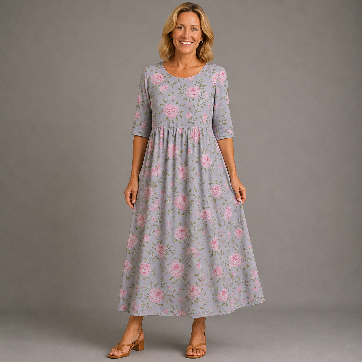 ELIZA | Relaxed Midi Dress