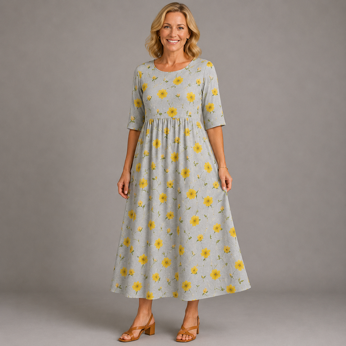 ELIZA | Relaxed Midi Dress