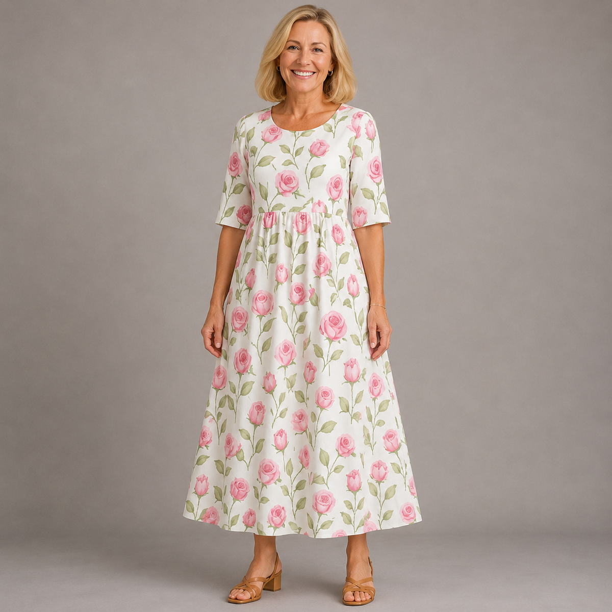 ELIZA | Relaxed Midi Dress