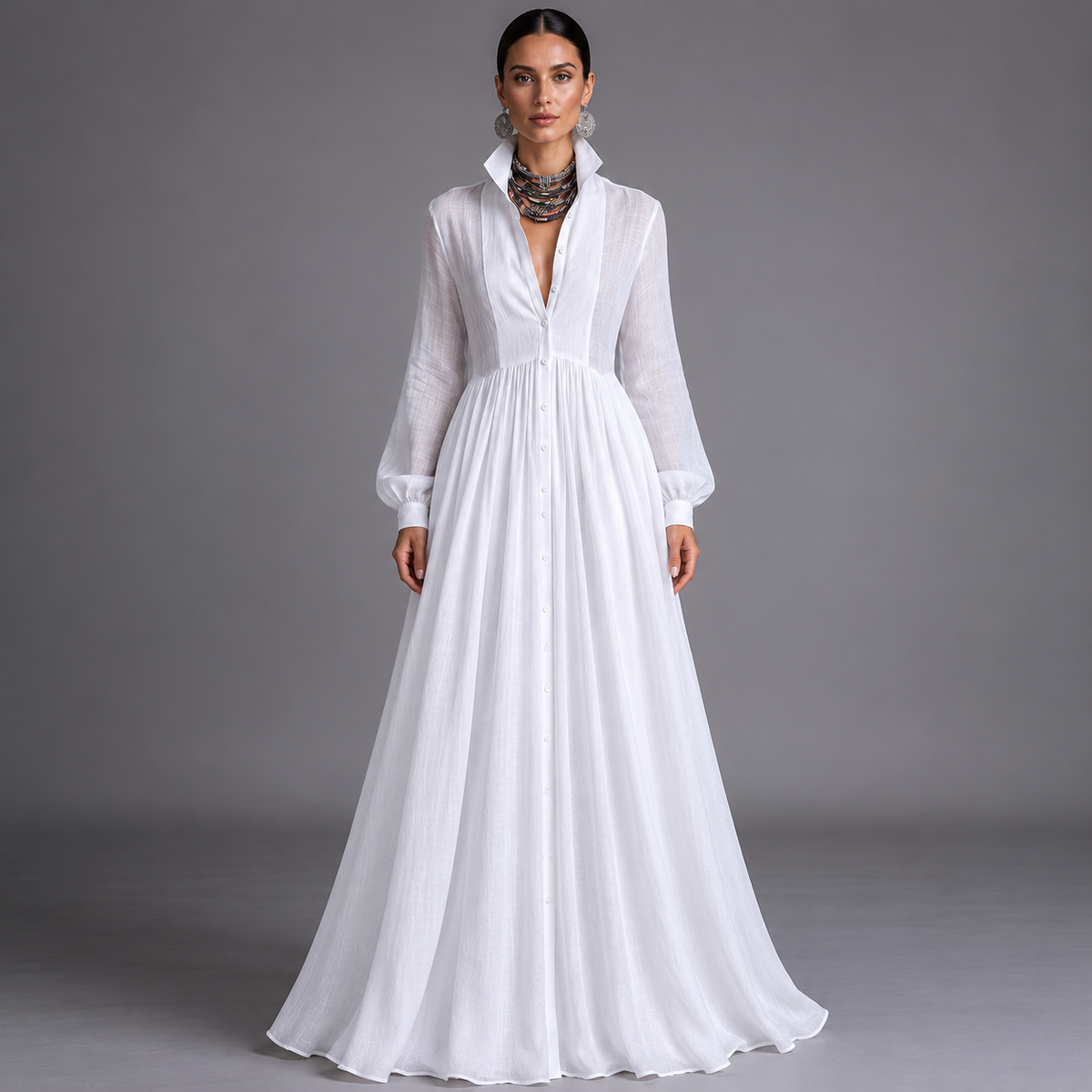ELOISA | Flowy Elegant Maxi Dress