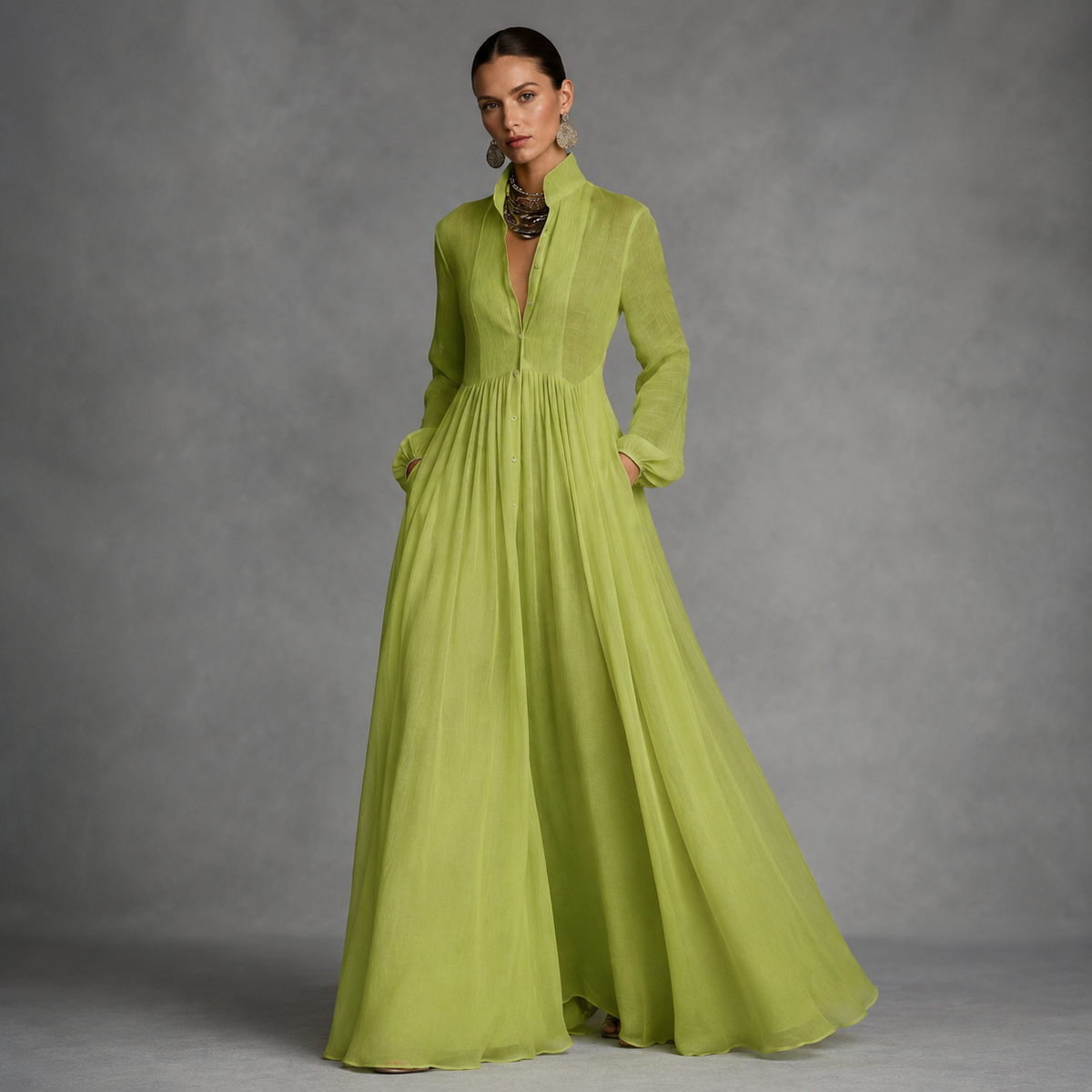 ELOISA | Flowy Elegant Maxi Dress
