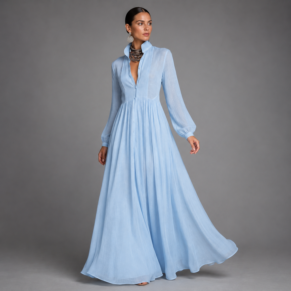 ELOISA | Flowy Elegant Maxi Dress