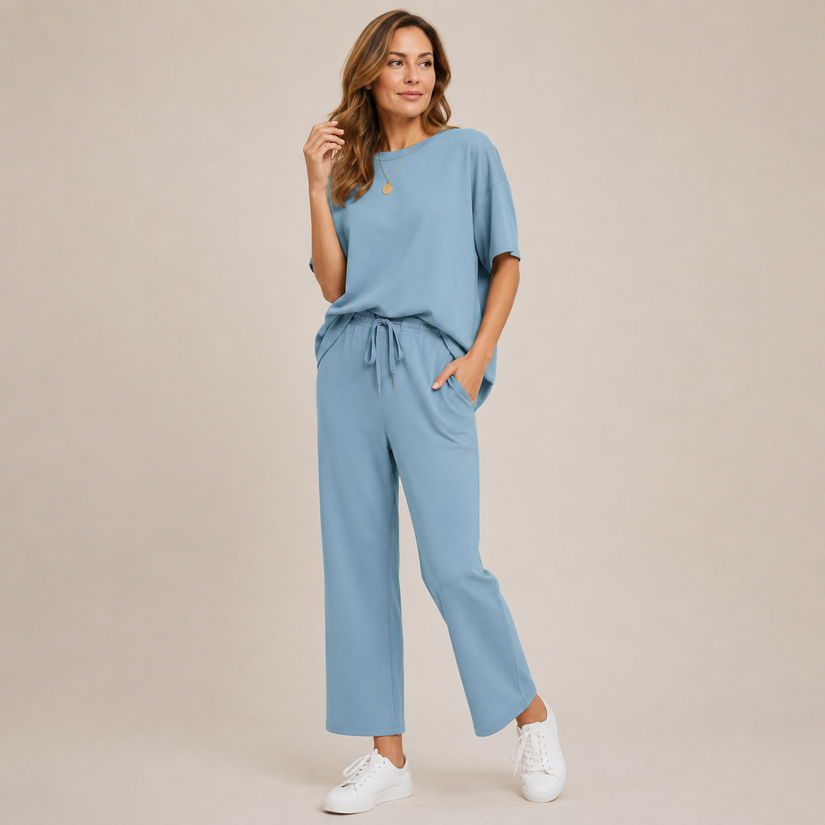 MIRELLA | Women’s Casual Top and Trouser Set